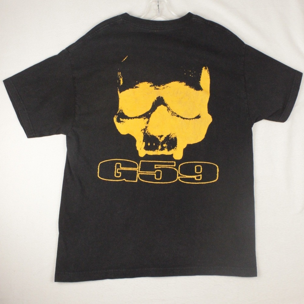 G59 Records $uicideboy$ Skull T Shirt Mens L Graphic Grey Day Rap Merch Tee